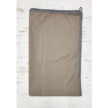 Tr Sıvı Geçirmez Aktivite Örtüsü, 145X180 Cm, Bej, Mama Sandalyesi Altı, Oyun Matı, Makinede Yıkanabilir, Polyester