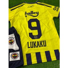 Fenerbahçe 2027 Lukaku Iç Saha Çubuklu Çocuk Forması 4lü Set
