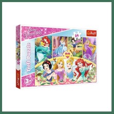 Bezos PUZZLE-14294 Princess 24 Parça Maxi Çocuk Puzzle Bss