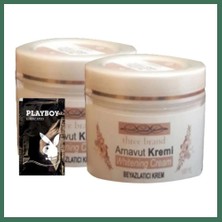 Bezos Three Brand Arnavut Kremi 2li Adet Whitens Cream Whitens Kremi 100 ml + 1 Adet Jel Hediye Bss