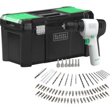Vionna Black + Decker Reviva 12 V Akülü Matkap REVDD12ALTB (Sürdürülebilir Matkap%50 Geri Dönüştürülmüş Plast