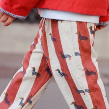 Dereff Dog Balloon Jean (Kırmızı) 5-6 Yaş