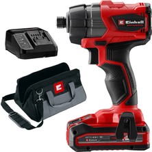 Einhell Professional Akülü Darbeli Vidalama TP-CI 18 Li BL Set 4510035 | PXC | 18 V | Kömürsüz | 180 Nm | elektronik hız kontrolü | LED aydınlatma | 4.0 Ah akü ve şarj cihazı | çanta
