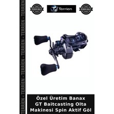 Terrien Özel Üretim Banax Gt Baitcasting Olta Makinesi Spin Aktif Göl