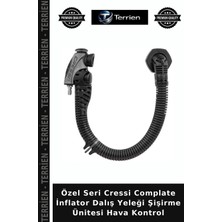 Terrien Özel Seri Cressi Complate Inflator Dalış Yeleği Şişirme Ünitesi Hava Kontrol