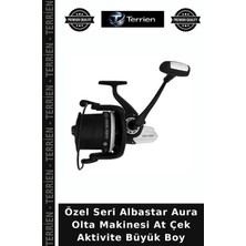 Terrien Özel Seri Albastar Aura Olta Makinesi At Çek Aktivite Büyük Boy
