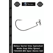 Terrien Delux Serisi Vmc Spinshot Wide Gap Olta Iğnesi 7342SH-BN Spor Deniz Göl