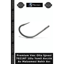 Terrien Premium Vmc Olta Iğnesi 7021NT 10LU Yemli Avcılık Av Malzemesi Nehir Avı