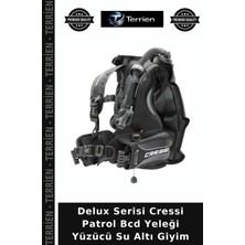 Terrien Delux Serisi Cressi Patrol Bcd Yeleği Yüzücü Su Altı Giyim
