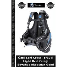 Terrien Özel Seri Cressi Travel Light Bcd Yeleği Seyahat Aksesuar Gemi
