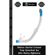 Terrien Delux Serisi Cressi Top Şnorkel Su Altı Dalış Eğlence