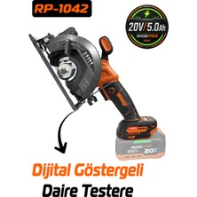 Ridepro RP-1042 Dijital Göstergeli Şarjlı Daire Testere Solo Ürün