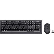 A4Tech A4 Tech FG1010F 2.4g Gri F Klavye Fn-Mm Klv+Optik Mouse Kablosuz Set