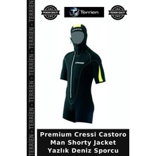 Terrien Premium Cressi Castoro Man Shorty Jacket Yazlık Deniz Sporcu