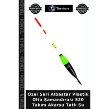 Terrien Özel Seri Albastar Plastik Olta Şamandırası 520 Takım Akarsu Tatlı Su