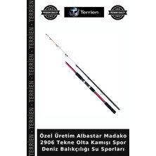 Terrien Özel Üretim Albastar Madako 2906 Tekne Olta Kamışı Spor Deniz Balıkçılığı Su Sporları