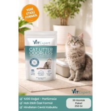 Rafta Active Carbon Premium Kedi Kumu Koku Giderici Doğal Aktif Karbonlu Granül 30 Günlük Paket 250 gr