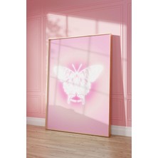 Ninastore Y2K Estetiği Posteri, Şık Duvar Sanatı, Aura Baskısı, Cilveli Oda Dekoru, Kelebek Duvar Sanatı, Kız Çocuklarına Yönelik Peri Masalı Dekoru, Ruhani Duvar Sanatı, Spa Dekoru