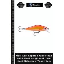 Terrien Özel Seri Rapala Shadow Rap Solid Shad Balığı Balık Yemi Hobi Malzemesi Yapay Yem