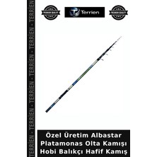 Terrien Özel Üretim Albastar Platamonas Olta Kamışı Hobi Balıkçı Hafif Kamış