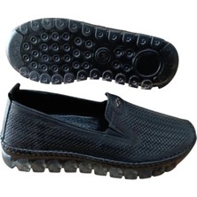 Castle&black AC22385 Hakiki Deri Esnek ve Yumuşak Taban Günlük Babet