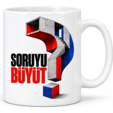 Be Soruyu Büyüt Tasarımlı Porselen Kupa - Model 681 Najmaddin