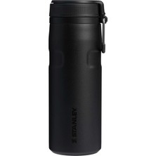 Rafta Stanley The Iceflow™ Twist & Flip Termos Su Şişesi 0.47 Litre - Siyah | Paslanmaz Çelik
