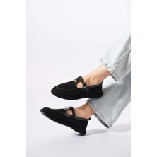 Punto AC547861 Düz Tabanlı Tokalı Loafer Günlük Ayakkabı