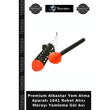 Terrien Premium Albastar Yem Atma Aparatı 1641 Roket Atıcı Merayı Yemleme Göl Avı