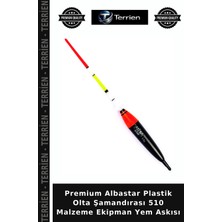 Terrien Premium Albastar Plastik Olta Şamandırası 510 Malzeme Ekipman Yem Askısı