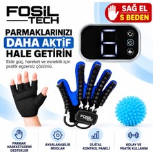 Fosil Avm Rehabilitasyon Robot Eldiveni – Otomatik El ve Parmak Egzersiz Cihazı Sağ El S Beden