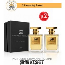 Giovanni William Tatsukaze Viski & Oud Magnus Extrait 2'li Erkek Parfüm Seti |kalıcı Yoğun Lüks Mistik Odunsu Paket| 2X50 ml