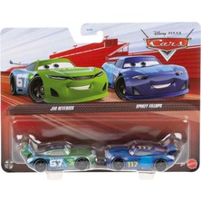 Disney Pixar Cars Arabalar 3 Karakter 2’li Araçlar - Jim Reverick-Spikey Fillups JKW70