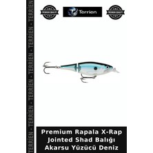 Terrien Premium Rapala X-Rap Jointed Shad Balığı Akarsu Yüzücü Deniz
