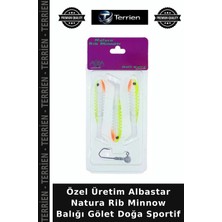 Terrien Özel Üretim Albastar Natura Rib Minnow Balığı Gölet Doğa Sportif
