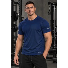 Genius Store Erkek Nem Emici Hızlı Kuruma Atletik Teknik Performans Spor T-Shirt Drıfıt-Kısakol