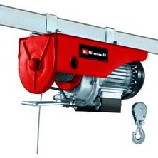 Einhell Elektrikli Vinç TC-EH 250 2255130 | 450 W | acil durdurma anahtarı | fren | limit anahtarı | 12 m çelik halat dahil | yük kancalı makara bloğu