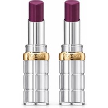 L'oréal Paris Color Riche Shine 466 Beauty Queen Mor Parlak Ruj 2 Adet