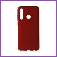 Bezos Huawei Honor 20 Lite Kılıf First Silikon - Bordo Bzoshb