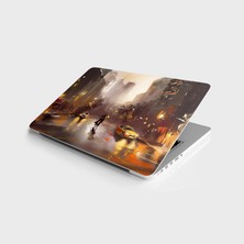 Belirtilmemiş Laptop Sticker Bilgisayar Notebook Pc Kaplama Etiketi Yağlıboya Newyork