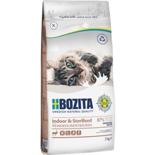 Belirtilmemiş Bozita Indoor Kısırlaştırılmış Tahılsız Geyikli Yetişkin 2 kg