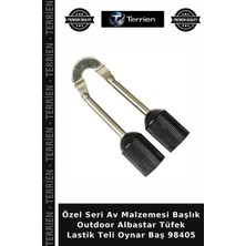 Terrien Özel Seri Av Malzemesi Başlık Outdoor Albastar Tüfek Lastik Teli Oynar Baş 98405