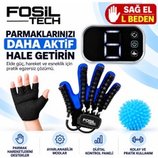 Fosil Avm Rehabilitasyon Robot Eldiveni – Otomatik El ve Parmak Egzersiz Cihazı Sağ El L Beden