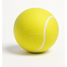 Str Store Dev Tenis Topu 14 cm Köpek Oyuncağı, Büyük Irklar Için, Dayanıklı, Eğitim Amaçlı, Parlak Renkli, Diş Dostu Malzeme, Dış Mekan Kullanıma Uygun