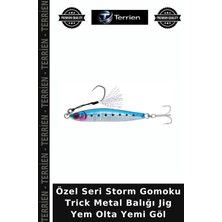 Terrien Özel Seri Storm Gomoku Trick Metal Balığı Jig Yem Olta Yemi Göl