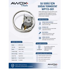 Unico Awox Tron Soğuk Su Termostatı Orijinal Gri