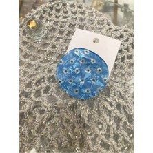 LinAlya Jewelry Mavi Nazarlı Toka