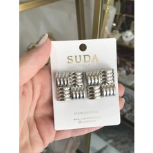 LinAlya Jewelry Kare Küpe