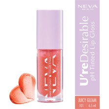 NEVA BEAUTY Ph Tinted Lip Gloss-Juicy Gleam