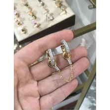 LinAlya Jewelry Tasarım Zincir Model Küpe